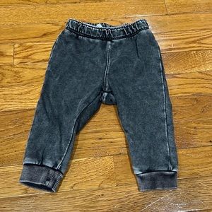 Acid wash baby joggers size 6-9 months
